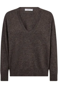 Cash VNeck Mocca Melange HL10196