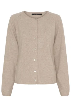 cashmere cardigan Cream Melange 50067
