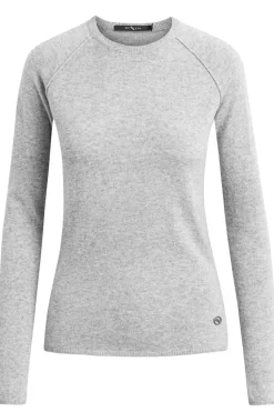 cashmere pullover 621 Cenere (light grey melange
