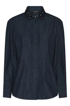 ChambraBBSiwa shirt Denim blue BBW4801