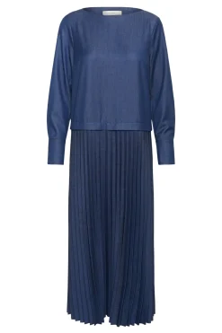 CHERRIEIW DRESS Dark Denim 194118 30112201