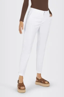 Chino turn up 010white 3075/00 0434L
