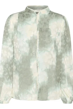 CielleIW Shirt Green Illuminating Florals 30110261