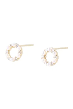 CIRCLE PEARL TILBEHØR GULD CIRCLE PEARL