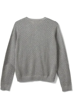 CISSESW CARDIGAN 8010 Grey melange SNOS660