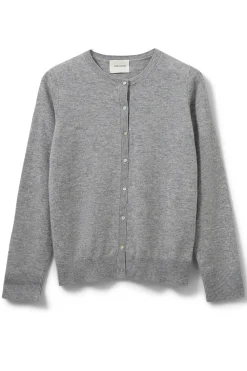 CISSESW CARDIGAN 8010 Grey melange SNOS431