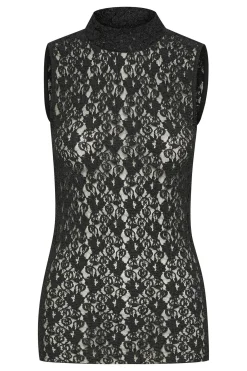 CivahIW Turtleneck Top Black 30109935