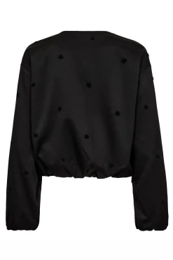 CloverCC Dot Balloon Jacket 96Black 30347