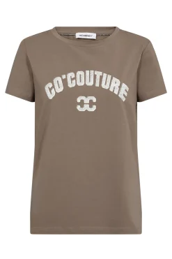 CocoutureCC Logo Tee 154Walnut 43004