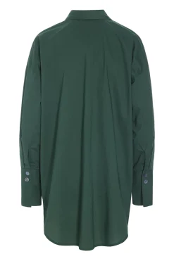 Core cotton stor skjorte DEEP GRASS GREEN 26122265329