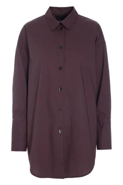 Core cotton stor skjorte RAISIN 26122265329