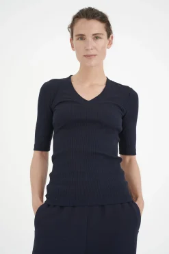 DagnaIW V TShirt Marine Blue 30106472