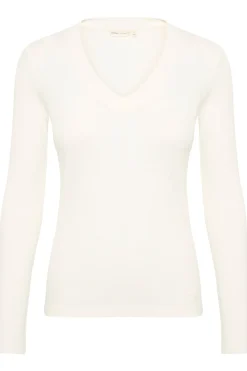DagnaIW VNeck LS Whisper White 30109586