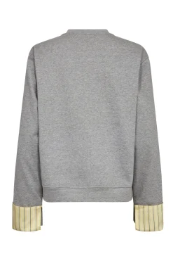 DaniellaCC Blaine Cuff Sweat 57Grey Melan 47008