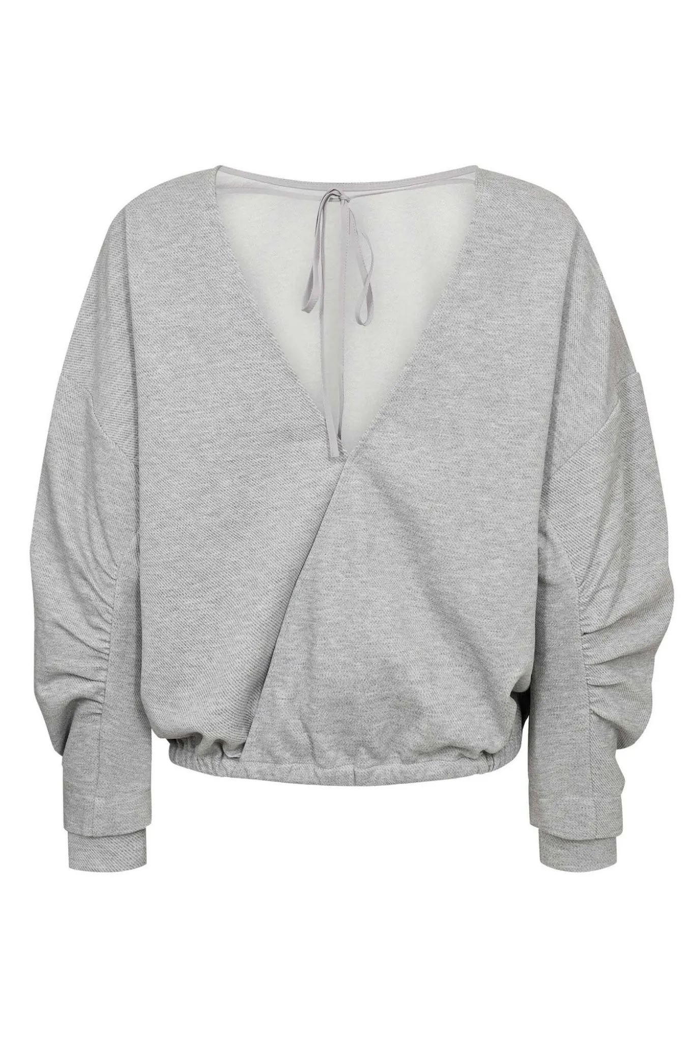 DengiCC Open Back Sweat 57Grey Melan 37046