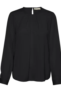 DotaIW Pleat Blouse Black 30109579