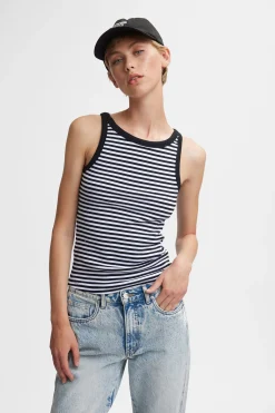 DrewGZ sl reversible stripe to Bright White Black stripe 10909042