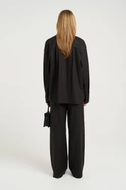 ElarahGZ linen shirt NOOS Black 10909833