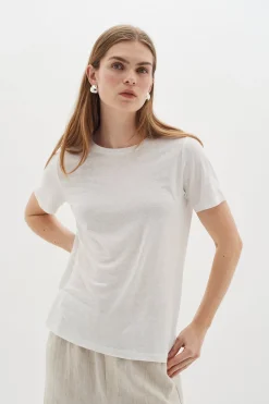 ElisabethIW Alma Tshirt Pure white 30109375