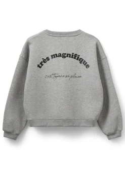 ELISW SWEATSHIRT 8010 Grey melange S253465