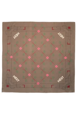 ELIZA Silk Scarf Small 6002 Dark Earth