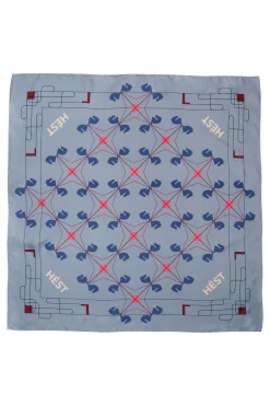 ELIZA Silk Scarf Small 7003 Titanium