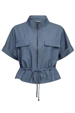 EllyCC Vest 586Dusty Blue 40061