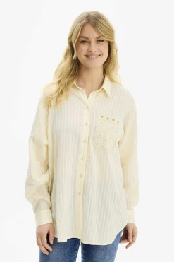 Elsa shirt Creme 16607