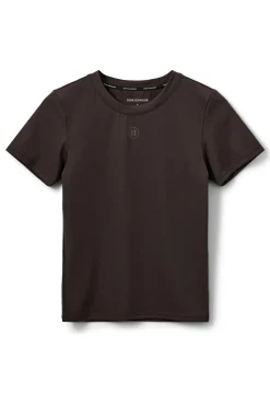 ELVIRASPO TSHIRT 7025 Dark brown SPO1030