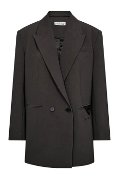 Emerald Oversize Triangle Blaz DARK GREY HL10463