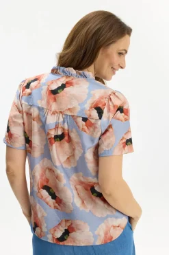 Enola blouse Blue 17054