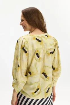 Enola blouse Butter yellow 17053