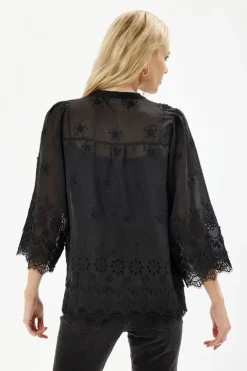 Esme blouse (without slip top) SORT 16472