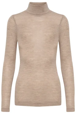 FangIW Rollneck Oatmeal Melange 30106097