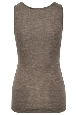 FangIW Tank Brown Melange 30106095