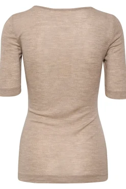 FangIW TShirt Oatmeal Melange 30106098