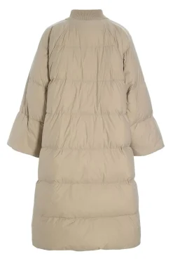 Feather down frakke med knappe STONE 25720925437