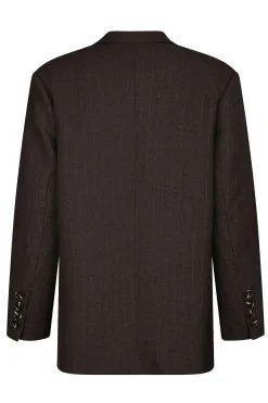 Gaby Pinstripe Dark brown 168204