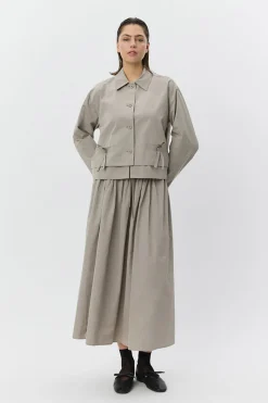 GEMSW SHORT JACKET 3072 Dusty green S261255