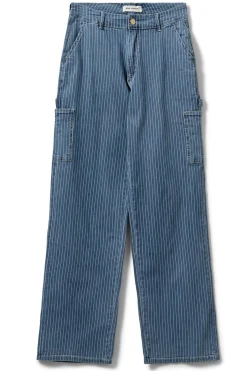 GITTESW TROUSERS 5094 Light Blue striped SNOS250