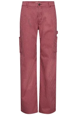 GITTESW TROUSERS 4139 Red Striped SNOS250