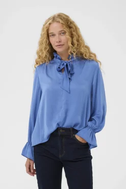 GRACIEIW BLOUSE Dutch Blue 183928 30112147