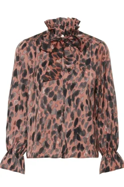 GRACIEIW PRINTED BLOUSE ROSE PAINTED DOT 900003318 30112280