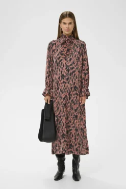 GRACIEIW PRINTED DRESS ROSE PAINTED DOT 900003318 30112281