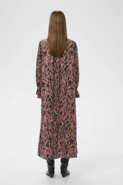 GRACIEIW PRINTED DRESS ROSE PAINTED DOT 900003318 30112281