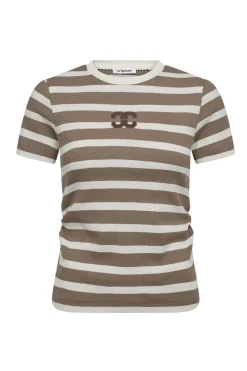 GrannyCC Gathering Stripe Tee 11154OW/Walnut 43015