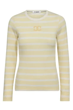 GrannyCC Rib Emb LS Blouse 11171OW/Pastel 43007