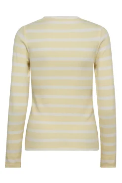 GrannyCC Rib Emb LS Blouse 11171OW/Pastel 43007