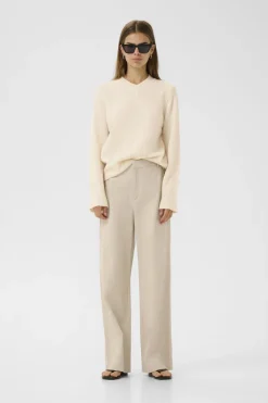 GuniIW VNeck Whisper White Melange 30111022