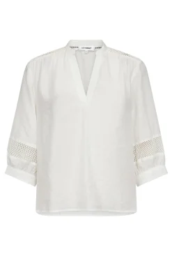GwendaCC SS Blouse 11Off white 45084